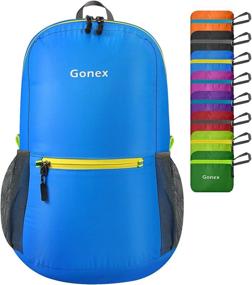 img 4 attached to 🎒 Gonex Ultralight Portable Travel Backpack - Compact Packable Daypack 20L