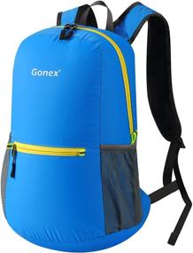 img 3 attached to 🎒 Gonex Ultralight Portable Travel Backpack - Compact Packable Daypack 20L