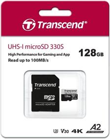 img 2 attached to Transcend MicroSDXC Performance Memory TS128GUSD330S