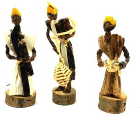 img 2 attached to Nativity Set crafted in Kenya, skillfully made from sustainable Banana Fiber
