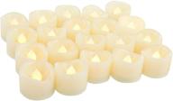 🐇 enhance your easter party with 20 pcs of flameless led tea light candles - battery operated unscented tealights for wedding & home décor логотип