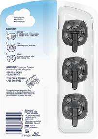 img 3 attached to 🚘 Revitalize Your Ride with Febreze Unstopables Car Air Freshener, Powerful Odor Eliminator, Vent Clip Fresh, 3-Pack