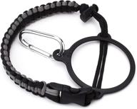 hydro cell paracord grip - wide mouth strap carrier with safety ring 🥤 and carabiner. supports 18, 24, 32, 40, and 64 oz stainless steel water bottles logo