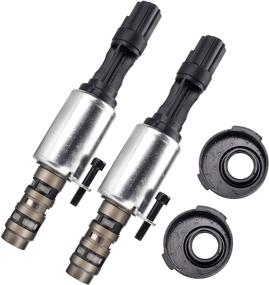 img 4 attached to 🔧 Pair of VCT Solenoids 8L3Z-6M280-B 8L3Z-6M280-A for 2004-2007 F150 Mustang Sport Trac 3V 4.6L 5.4L, Lincoln Navigator, Mercury Mountaineer - Camshaft Variable Valve Timing Solenoid Replacement