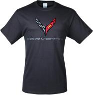 футболка corvette generation carbon charcoal логотип