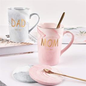 img 2 attached to ☕ Exquisite Marble Coffee Gifts for Expecting Parents - Serving the Best in Food Service Equipment & Supplies