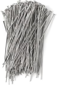 img 2 attached to 📌 Cousin DIY Flat Head Pins - 180 Piece Single Pack, Silver