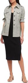img 2 attached to Womens Classic Casual Fashion Transitional Women's Clothing for Coats, Jackets & Vests