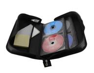 📁 organize and protect your media - teknmotion cd/dvd carry case with 120 capacity (black) logo