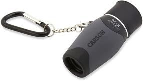 img 3 attached to 🔍 Carson MiniMight 6x18mm Pocket Monocular - Compact Monocular with Carabiner Clip (MM-618)