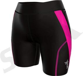 img 3 attached to 🚴 Sparx Performance Women Triathlon Shorts: 7” Bike Shorts for Female Triathletes
