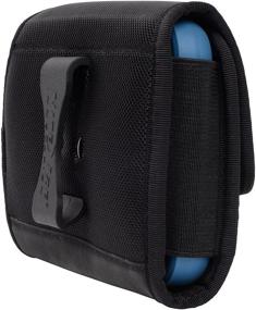 img 1 attached to Nite Ize Clip Case Sideways Phone Holster - XX Large - Black: Secure, Clippable Belt or Waistband Holster