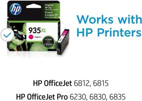 img 3 attached to 💜 Картридж чернил HP 935XL - пурпурный | Совместим с HP OfficeJet 6800 и Pro 6230 Series | C2P25AN