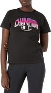 champion womens classic graphic gray 586415 sports & fitness logo