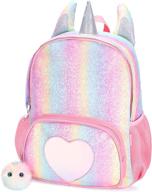 🦄 colorful cmk unicorn backpack: the perfect school kids' furniture, decor & storage item logo