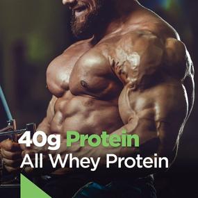 img 2 attached to R1 LBS Vanilla Crème: High-Calorie Weight Gain Formula with 1,000+ Calories, 200g+ Complex Carb Blend, 40g All-Whey Protein, Less than 6g Fat Per Serving, 12 Pounds, 20 Servings by Rule One Proteins