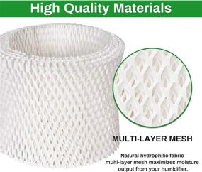 img 1 attached to Future Way HAC-504 Humidifier Filter: Compatible with 🌬️ Honeywell HCM-350 Series, HCM710 & HEV312W Humidifiers - 3-Pack!