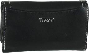 img 2 attached to Tresori Leather Protected Two Fold Wallet Buckle Women's Handbags & Wallets