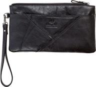 divvy up genuine envelopes wristlet women's handbags & wallets logo