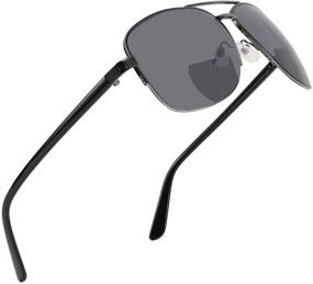 img 4 attached to 🕶️ FEISEDY B2718 Reader Sunglasses - Stylish Unisex Bifocal Sun Glasses for Reading