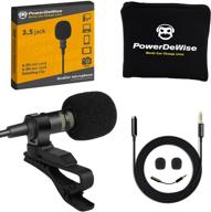 🎙️ top-tier lavalier lapel microphone: unmatched performance for youtube, interviews, podcasts, and more! logo