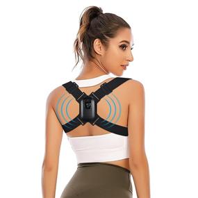 img 4 attached to 👍 Smart Posture Corrector with Vibration Reminder, Achieve Better Posture and Develop Healthy Habits for Children, Men, and Women