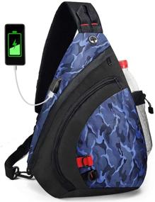 img 4 attached to VLOGANIK Backpack Crossbody Shoulder Waterproof