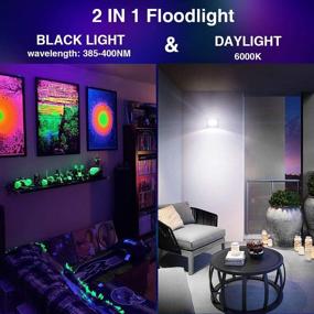 img 3 attached to Onforu Daylight Waterproof Blacklight Fluorescent Lighting & Ceiling Fans