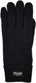 img 2 attached to 🧤 Premium Bruceriver Knitted Thinsulate XL Men's Accessories: Gloves & Mittens