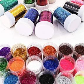 img 4 attached to Glitter Jars，Multi Assorted Set，Eyeshadow Pigment