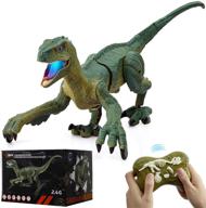 dinosaur lujex electronic simulation velociraptor logo