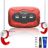 🏊 syryn swimbuds color bundle: waterproof 8 gb music player for itunes files (no apple music) logo