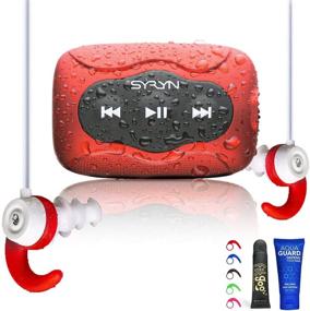 img 4 attached to 🏊 SYRYN Swimbuds Color Bundle: Waterproof 8 GB Music Player for iTunes Files (No Apple Music)