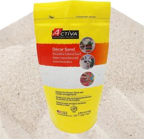 img 1 attached to 🏖️ Activa Decor White Sand - 5 Lbs, 5-Pound Pack