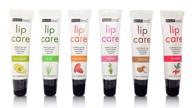 💋 ultimate lip hydration: beauty treats set of 6 natural extracts & moisturizing vitamin e lip care with irresistible flavors logo