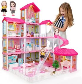 img 4 attached to Dollhouse Building Accessories - A Must-Have for Kids' Playtime Fun