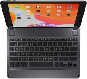 img 4 attached to 🔤 Brydge 10.2 Wireless Keyboard: iPad 9th, 8th & 7th Gen Compatible, Backlit Keys, Long Battery Life - Space Gray