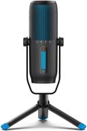 🎙️ jlab talk pro usb microphone with usb-c output, cardioid, omni, stereo, bidirectional - 192k sample rate, 20hz-20khz frequency response, volume & gain control, quick mute - plug & play logo