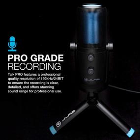 img 2 attached to 🎙️ JLab Talk Pro USB Microphone with USB-C Output, Cardioid, Omni, Stereo, Bidirectional - 192k Sample Rate, 20Hz-20kHz Frequency Response, Volume & Gain Control, Quick Mute - Plug & Play