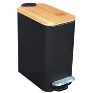 bathroom rectangular garbage removable wastebasket logo