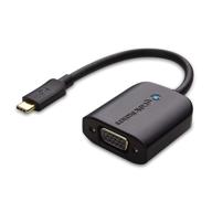 🔌 кабель matters usb c к vga адаптер (usb-c к vga адаптер) в черном цвете - совместим с thunderbolt 4 / usb4 / thunderbolt 3 портами для macbook pro, dell xps 13, 15, hp spectre x360, surface pro и многими другими: конечное решение - usb-c к vga адаптер. логотип