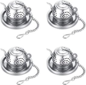 img 4 attached to Lpraer Infusers Reusable Stainless Strainers