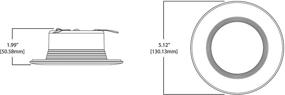 img 3 attached to 💡 Купер Белый HALO RL460WH930 Светодиодный встроенный светильник - 3000 Кельвинов