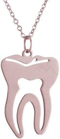 img 4 attached to 🦷 AOCHEE Dental Pendant Charm Necklace Jewelry for Dentist Doctor Nurse Gift