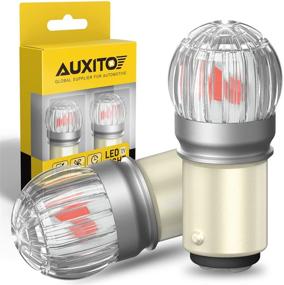 img 4 attached to AUXITO LED Brake Light Bulb 1157 LED Bulb Red 7528 BAY15D 1016 1034 2057 2357 LED Replacement Lamp For Stop Brake Tail Light Bulbs