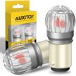 auxito led brake light bulb 1157 led bulb red 7528 bay15d 1016 1034 2057 2357 led replacement lamp for stop brake tail light bulbs logo