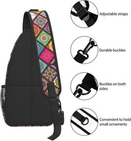 img 1 attached to Crossbody Backpack Multipurpose Lightweight Shoulder