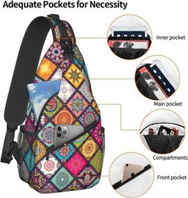 img 2 attached to Crossbody Backpack Multipurpose Lightweight Shoulder