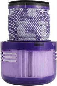 img 3 attached to 🔍 High-Performance Vacuum Replacement Filter for Dyson V11 Series - Compatible with Dyson Part No. 970013-02 Filter - Fits Dyson V11 Torque Drive, V11 Animal, V15 Detect Cordless Vacuum - (V11-1 Pack)