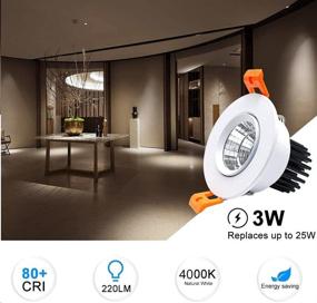 img 3 attached to 💡 Dazzling Dimmable Natural Downlight Recessed Lighting: Illuminating Your Spaces with Elegance